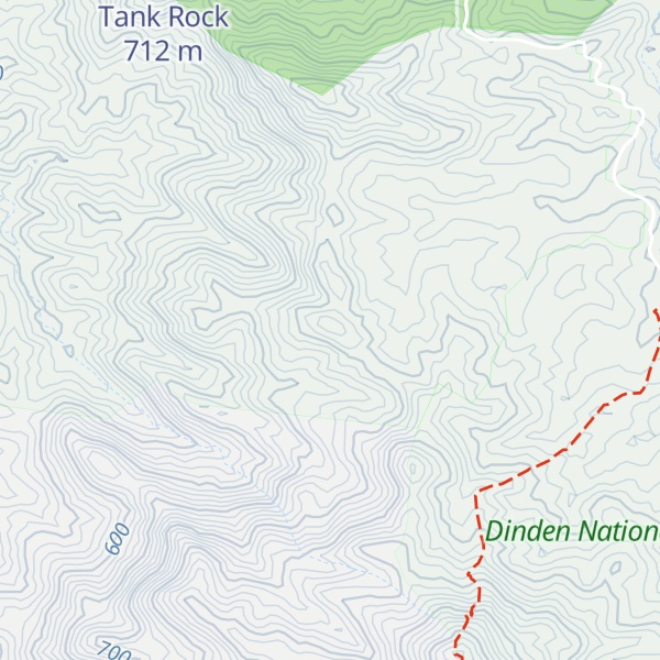 Map of Mandarin Rock