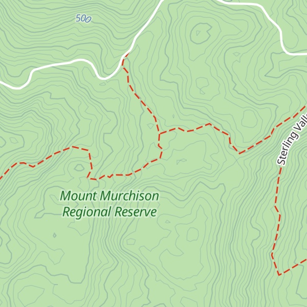 Map of Sterling Saddle