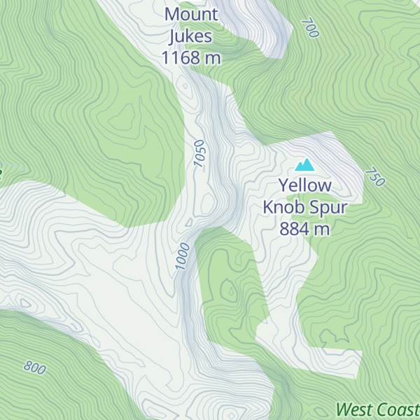 Map of Central Peak