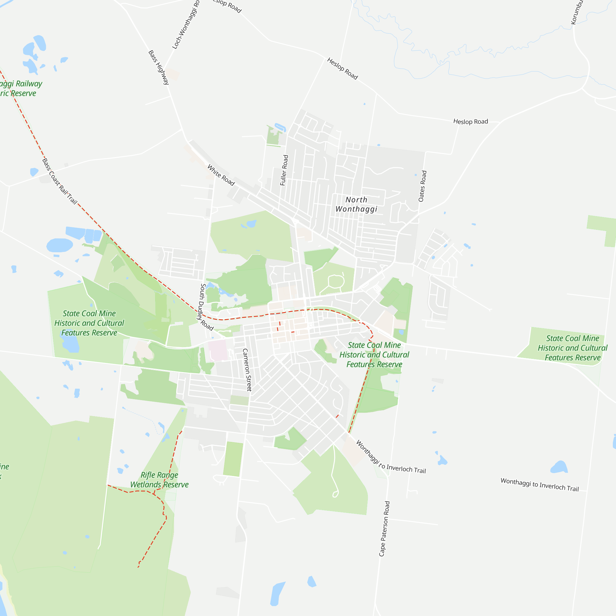 Wonthaggi Visitor Information Centre map