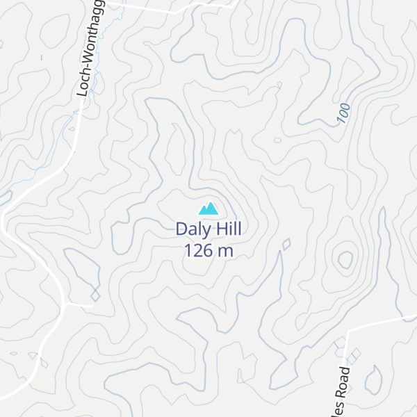Map of Daly Hill