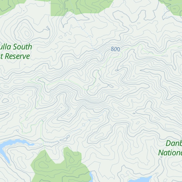 Map of Python Hill