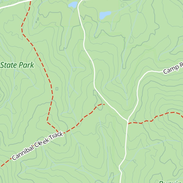 Map of Bald Hill