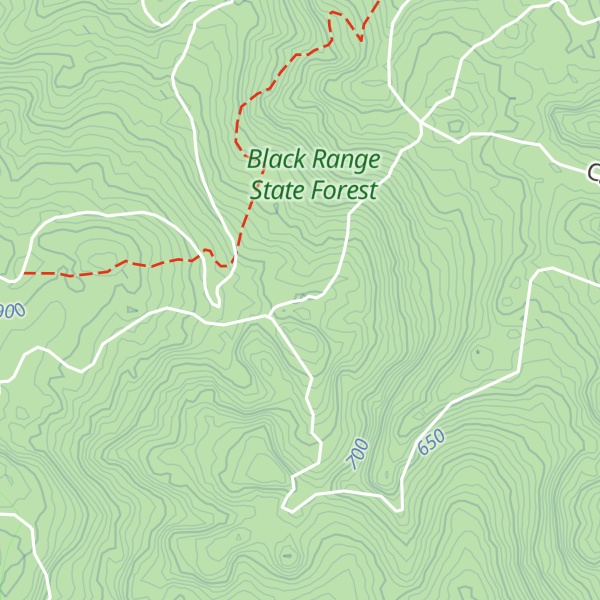 Map of Joe Spur