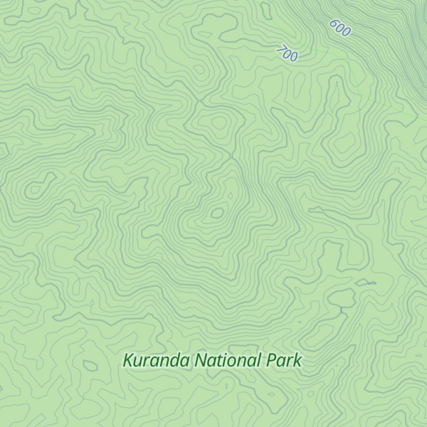 Map of Mount Formartine (South Summit)