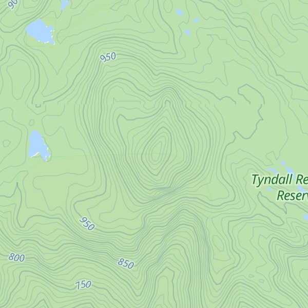 Map of Mount Sedgwick