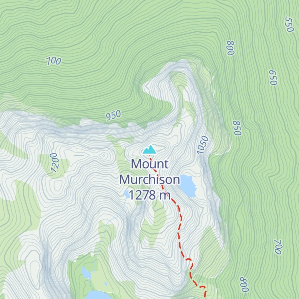 Map of Mount Murchison