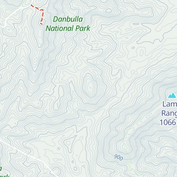 Map of Mount Edith