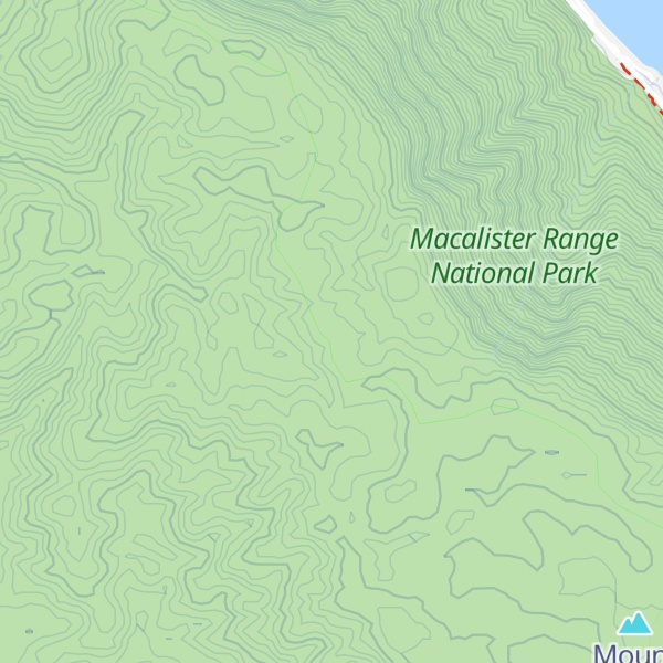 Map of Mount Formantine