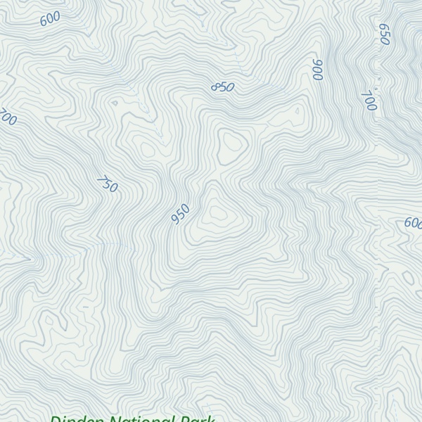 Map of Chujeba Peak