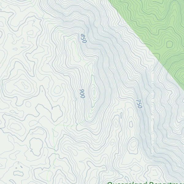 Map of Mt Kooroomool