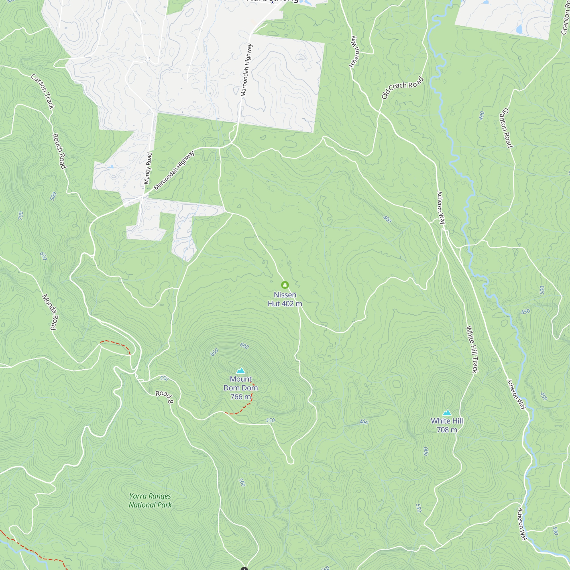 Nissen Hut map