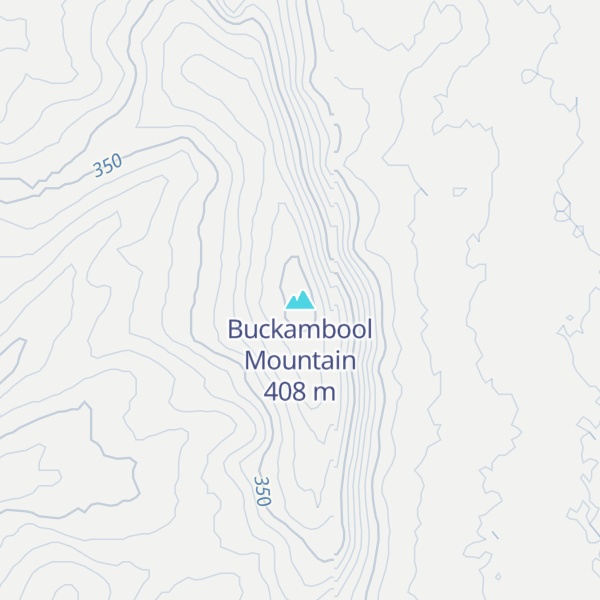 Map of Buckambool Mountain