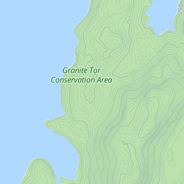 Map of Bald Hills
