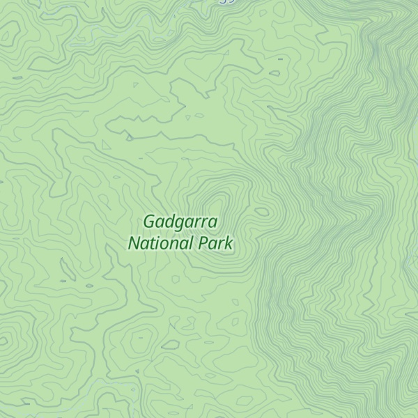 Map of Putts Mountain