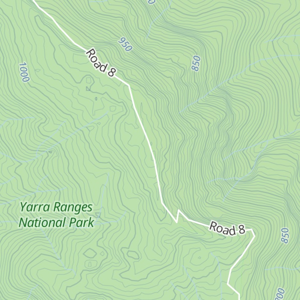Map of Mount Vinegar