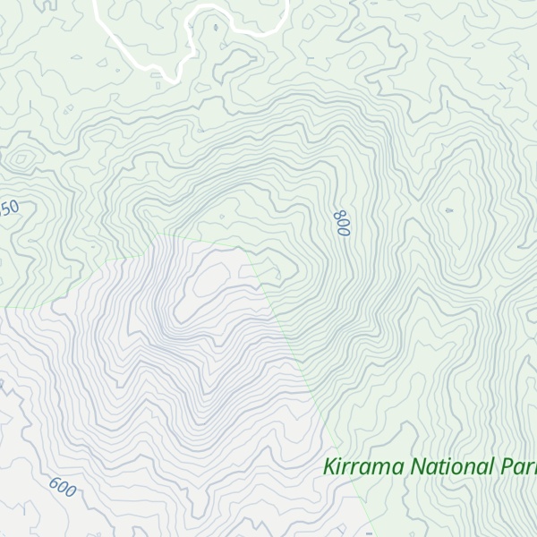 Map of Mount Collins