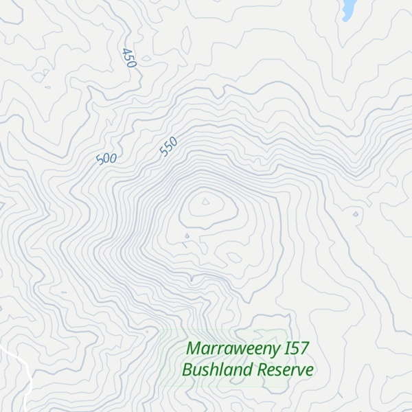 Map of Mount Sugarloaf