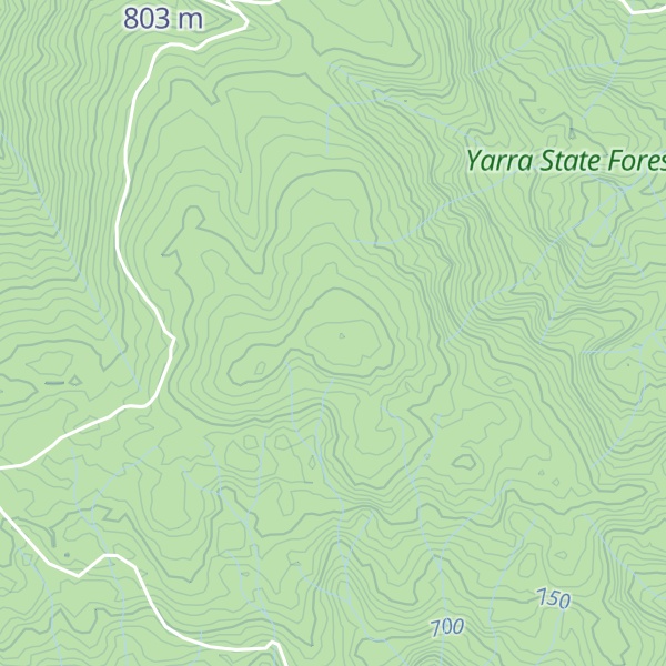 Map of Mount Bride