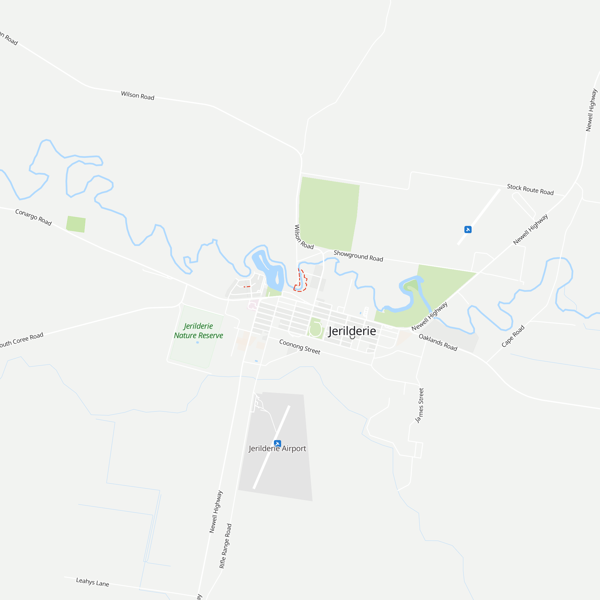 Jerilderie Visitor Information Centre map