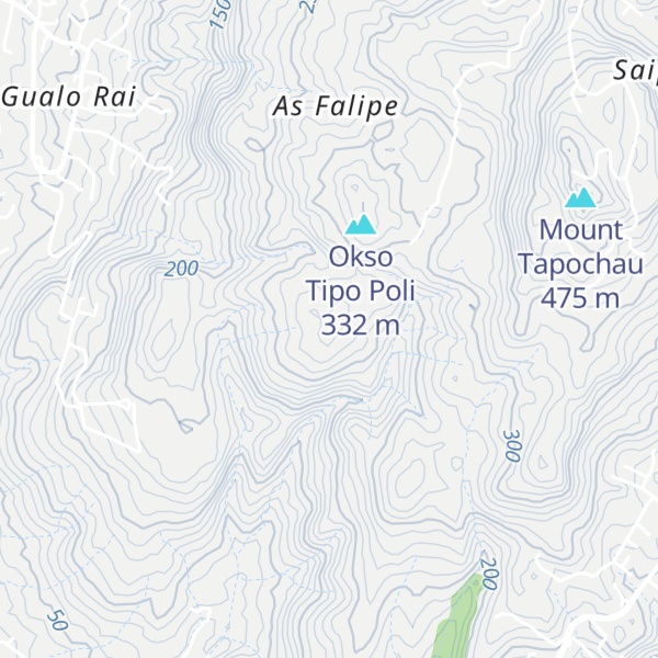Map of Okso' Tipo'Poli