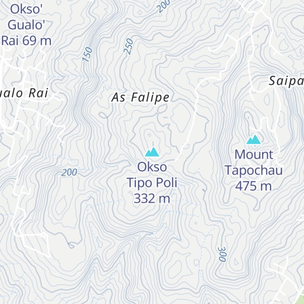 Map of Okso Tipo Poli