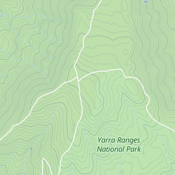 Map of Mount Strickland
