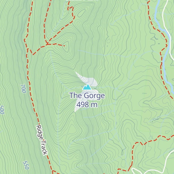 Map of The Gorge