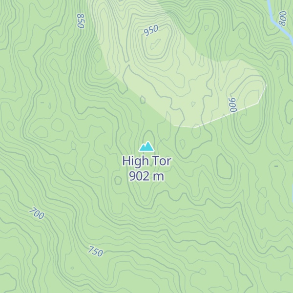 Map of High Tor