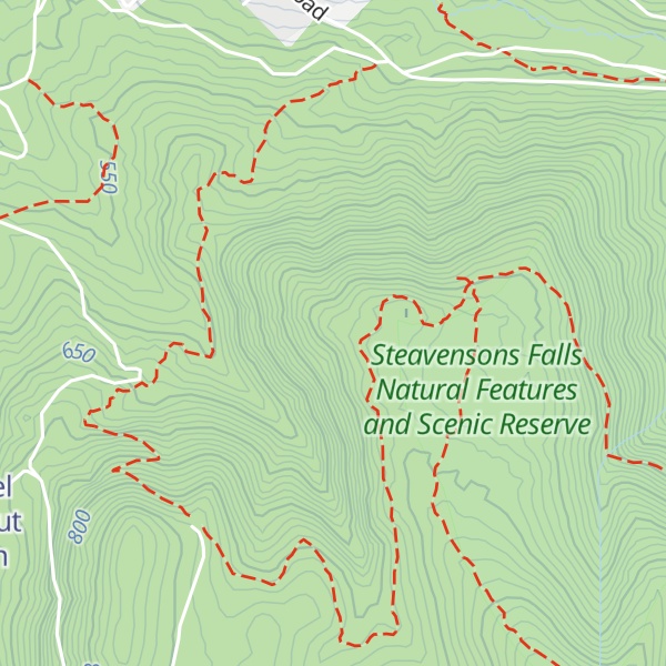 Map of Oxlee Lookout