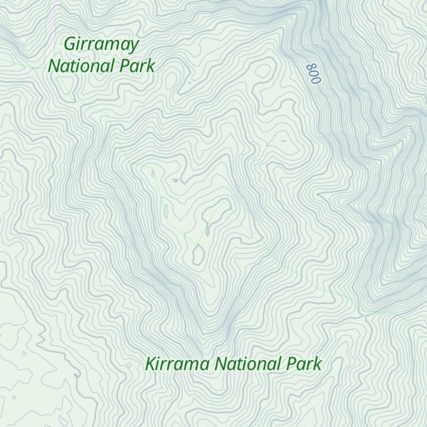 Map of Mount Smoko
