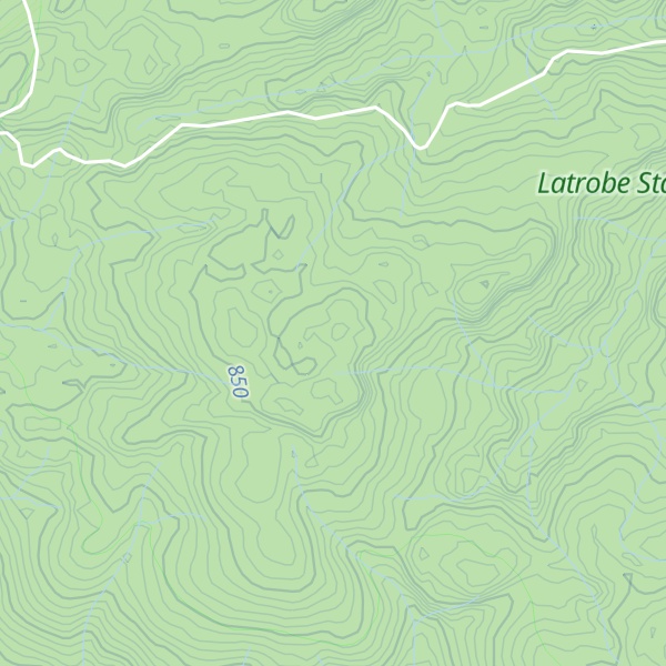 Map of Dick Hill
