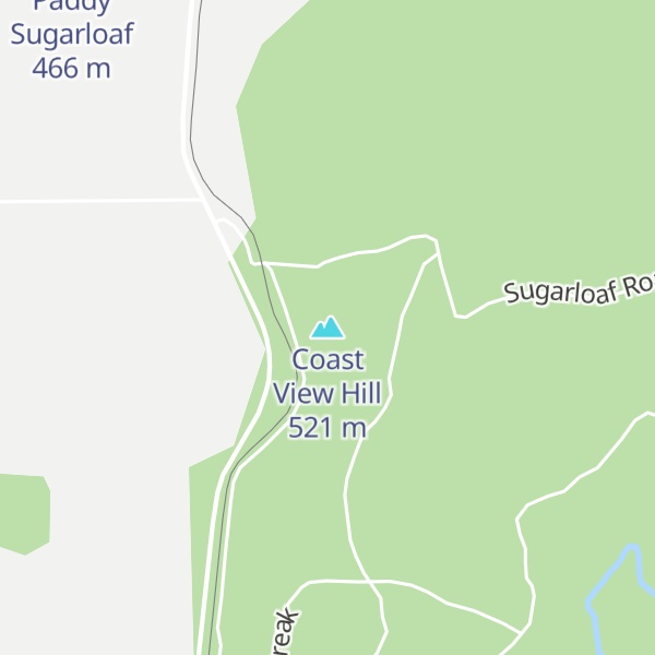 Map of Coast View Hill