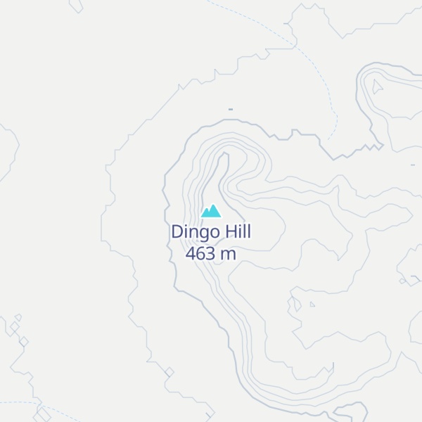 Map of Dingo Hill
