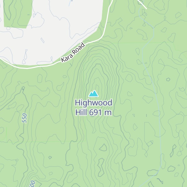 Map of Highwood Hill