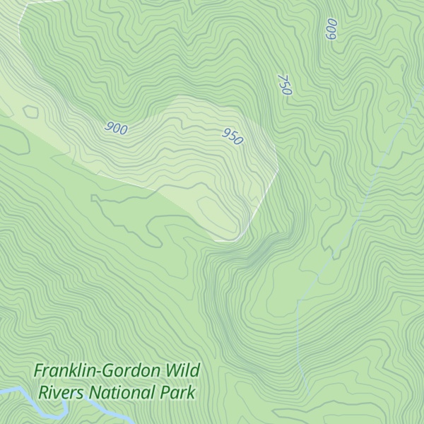 Map of Raglan Range