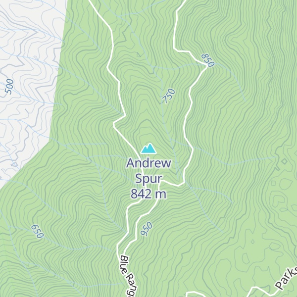 Map of Andrew Spur