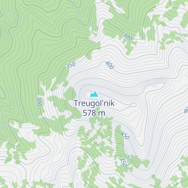 Map of Treugol'nik