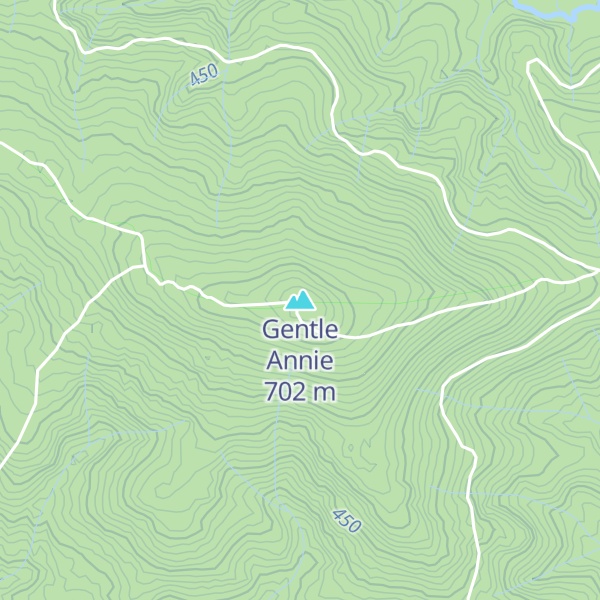 Map of Gentle Annie