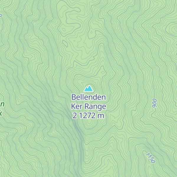 Map of Bellenden Ker Range 2