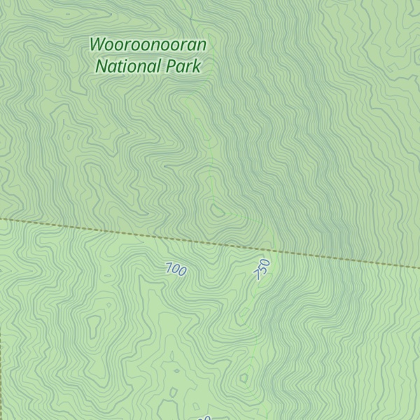 Map of Walter Hill Range 2