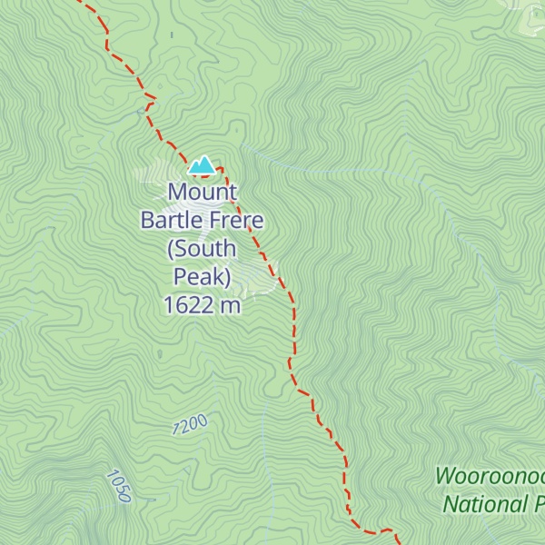 Map of Evacuation Hut