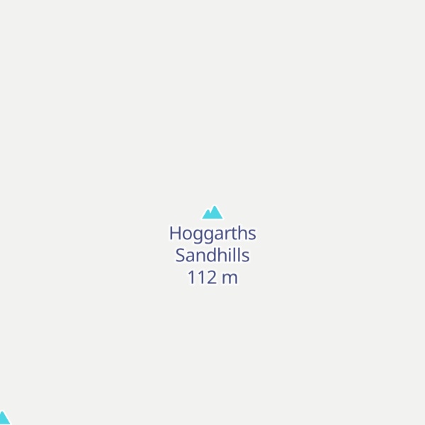Map of Hoggarths Sandhills