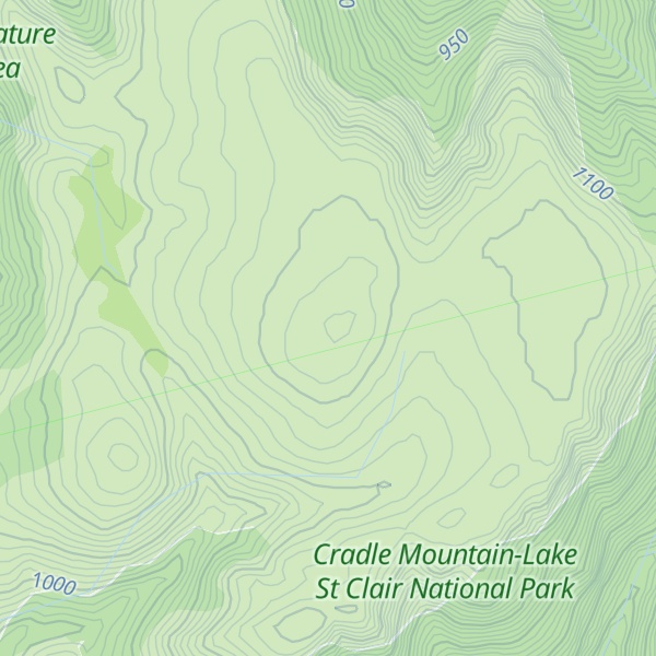 Map of Recondite Knob