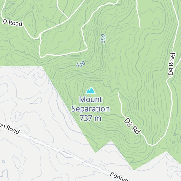 Map of Mount Separation