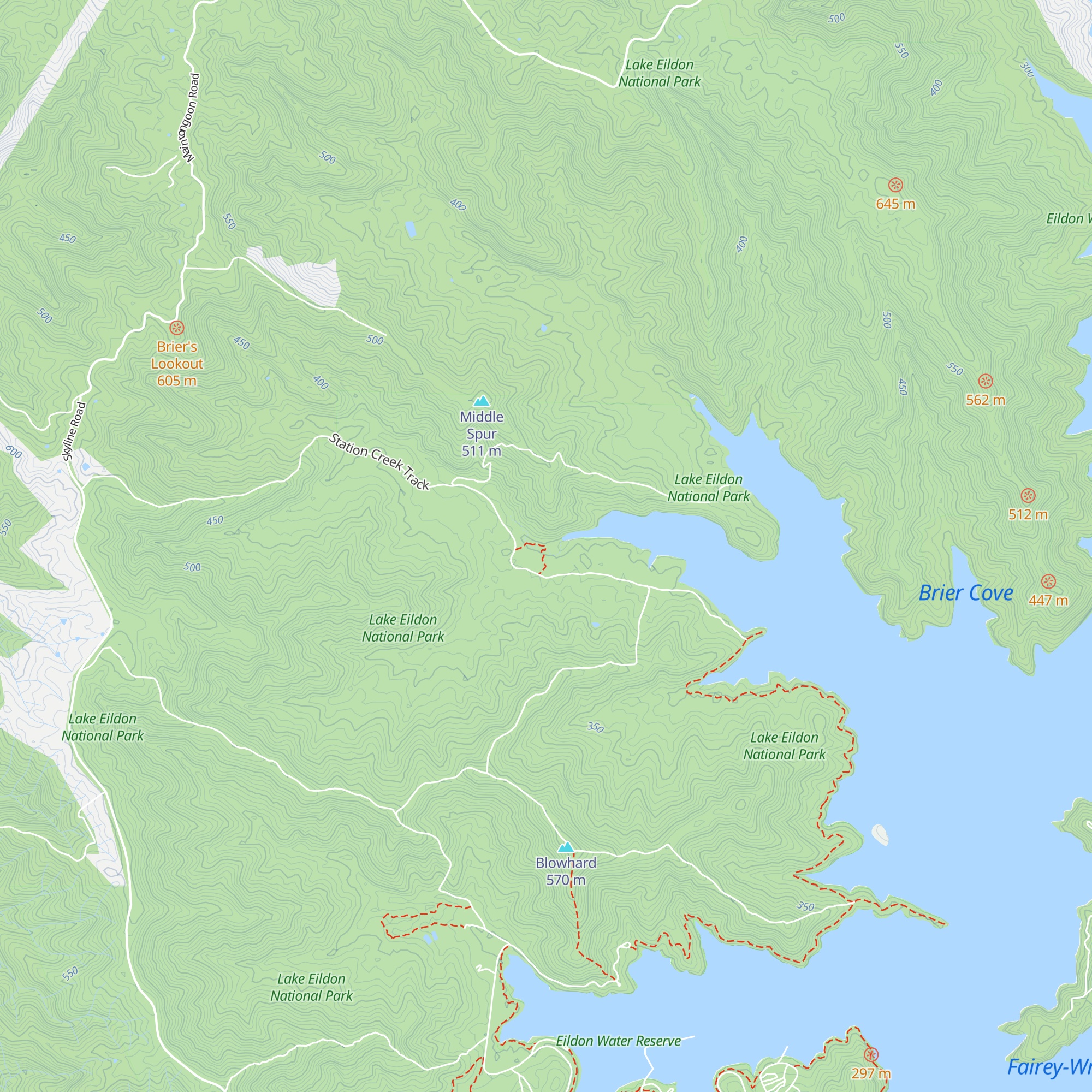 Stone's Outstation map