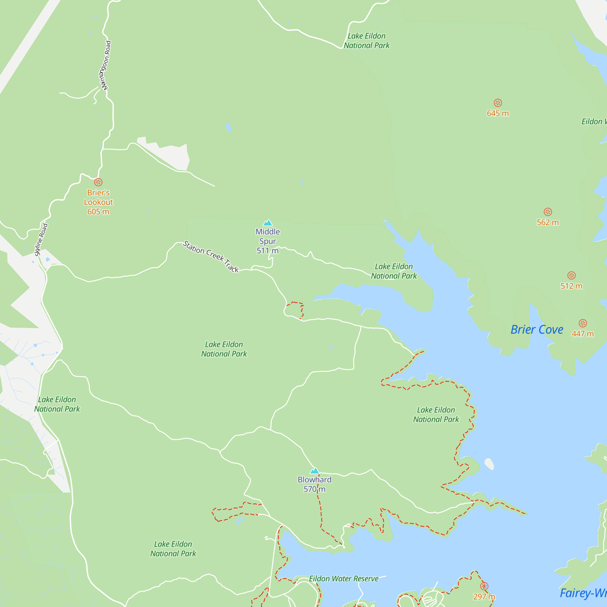 Stone's Outstation map