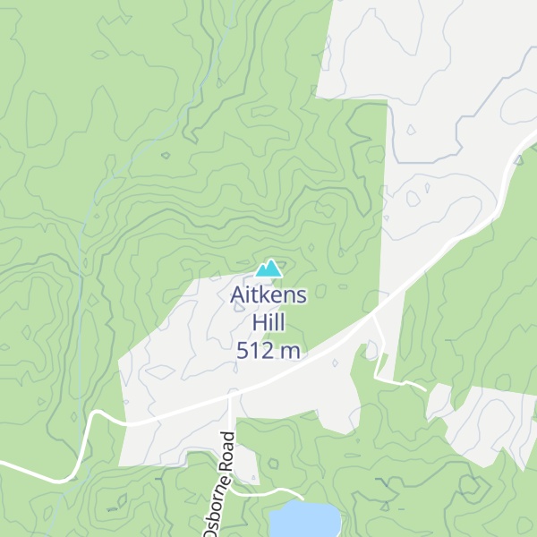 Map of Aitkens Hill