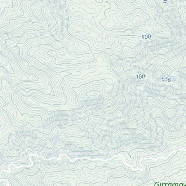Map of Mount Alma