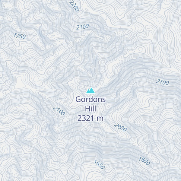 Map of Gordons Hill